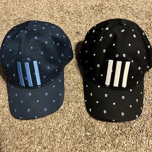 Adidas 3 stripe golf hats
